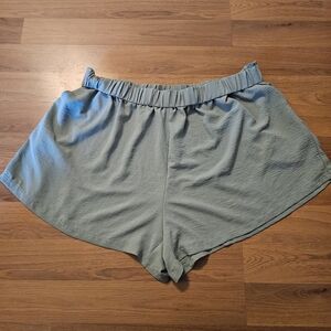 SHEIN Women's Baggy Green Shorts